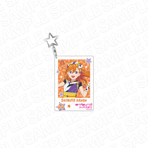 『ラブライブ!スーパースター!!』インスタントフォト風キーホルダー 澁谷かのん Chance Day,Chance Way! ver