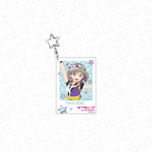 『ラブライブ!スーパースター!!』インスタントフォト風キーホルダー 唐 可可 Chance Day,Chance Way! ver