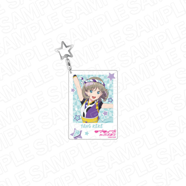 『ラブライブ!スーパースター!!』インスタントフォト風キーホルダー 唐 可可 Chance Day,Chance Way! ver