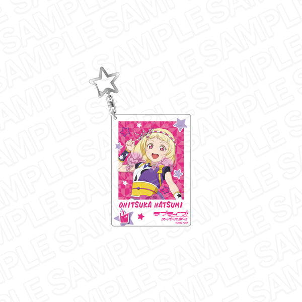 『ラブライブ!スーパースター!!』インスタントフォト風キーホルダー 鬼塚夏美 Chance Day,Chance Way! ver