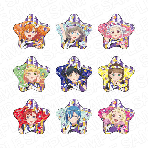 『ラブライブ!スーパースター!!』星型カンバッジ Chance Day,Chance Way! ver BOX