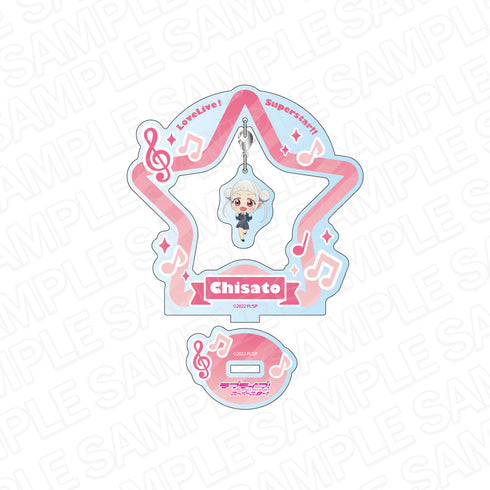 『ラブライブ!スーパースター!!』ふらふらアクリルスタンド 嵐 千砂都 冬制服 デフォルメ ver