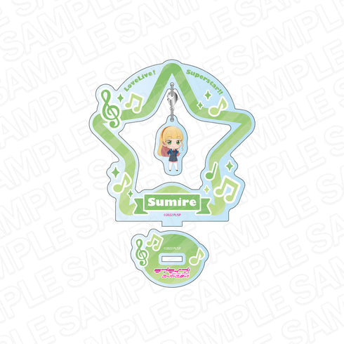 『ラブライブ!スーパースター!!』ふらふらアクリルスタンド 平安名すみれ 冬制服 デフォルメ ver