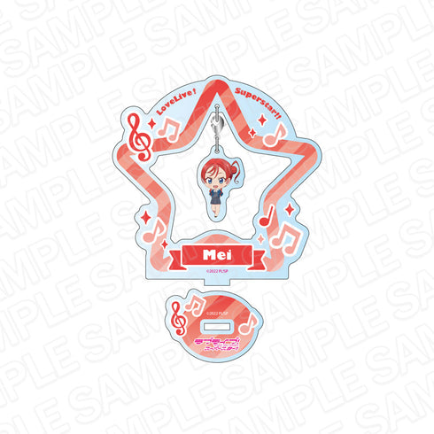 『ラブライブ!スーパースター!!』ふらふらアクリルスタンド 米女メイ 冬制服 デフォルメ ver