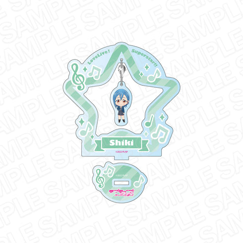 『ラブライブ!スーパースター!!』ふらふらアクリルスタンド 若菜四季 冬制服 デフォルメ ver