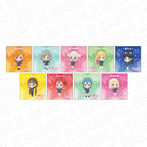 『ラブライブ!スーパースター!!』キラキラシール 冬制服 デフォルメ ver BOX