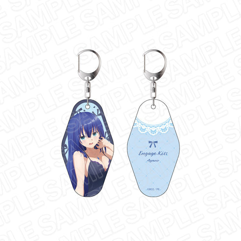 『Engage Kiss』両面ルームキーホルダー 夕桐アヤノ ランジェリー ver.