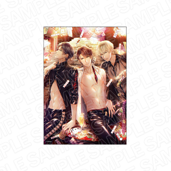 『100シーンの恋+』ミニアクリルアート マスカレード・キス~危険な駆け引き~ 5th Anniversary ver.