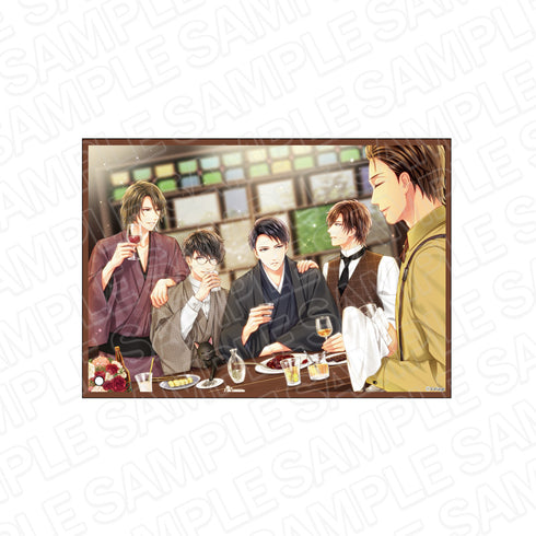 『100シーンの恋+』ミニアクリルアート 大正ロマン、運命の人 5th Anniversary ver.