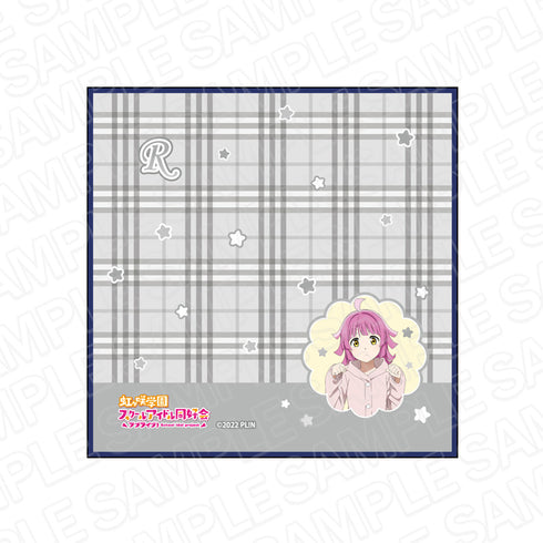 『ラブライブ!虹ヶ咲学園スクールアイドル同好会』ミニタオル 天王寺璃奈 冬ルームウェア ver