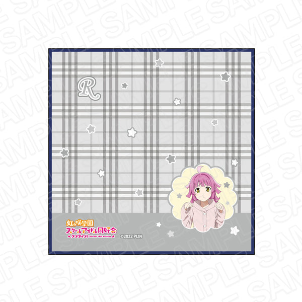 『ラブライブ!虹ヶ咲学園スクールアイドル同好会』ミニタオル 天王寺璃奈 冬ルームウェア ver