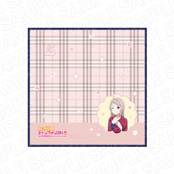 『ラブライブ!虹ヶ咲学園スクールアイドル同好会』ミニタオル 鐘 嵐珠 冬ルームウェア ver