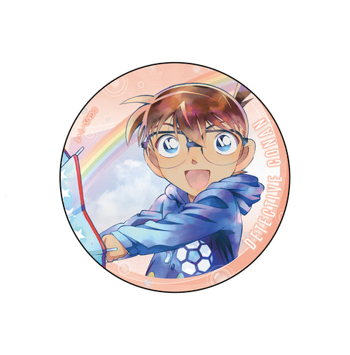 『名探偵コナン』カンバッジ PALE TONE series 江戸川コナン 雨上がり ver.