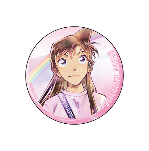 『名探偵コナン』カンバッジ PALE TONE series 毛利蘭 雨上がり ver.