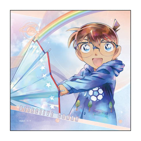 『名探偵コナン』マイクロファイバー PALE TONE series 江戸川コナン 雨上がり ver.