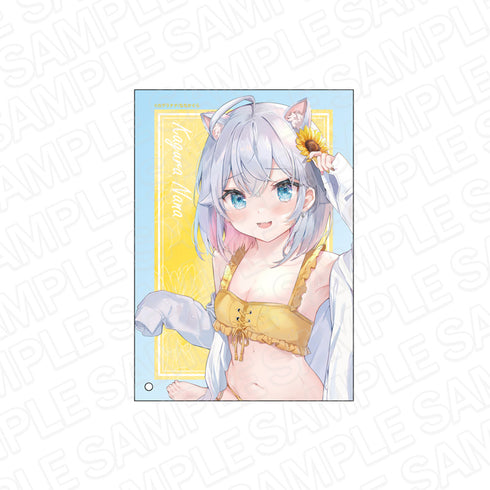 『カグラナナ』ミニアクリルアート 描き下ろし水着ナナ猫 ver.