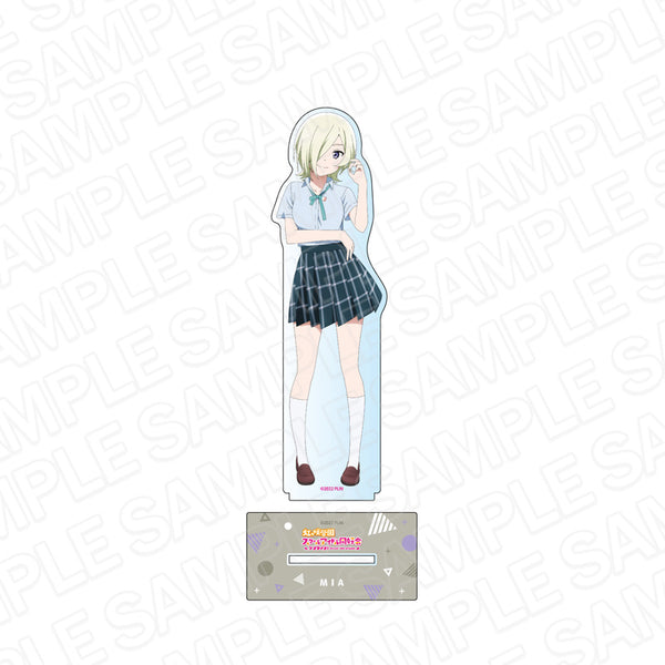 『ラブライブ!虹ヶ咲学園スクールアイドル同好会』デカアクリルスタンド ミア・テイラー 夏制服 ver