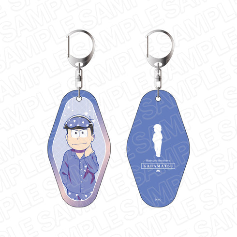 『おそ松さん』両面ルームキーホルダー カラ松 パジャマ ver.
