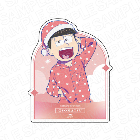 『おそ松さん』ダイカットステッカー おそ松 パジャマ ver.