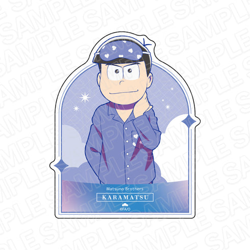 『おそ松さん』ダイカットステッカー カラ松 パジャマ ver.