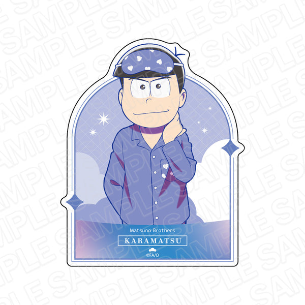 『おそ松さん』ダイカットステッカー カラ松 パジャマ ver.