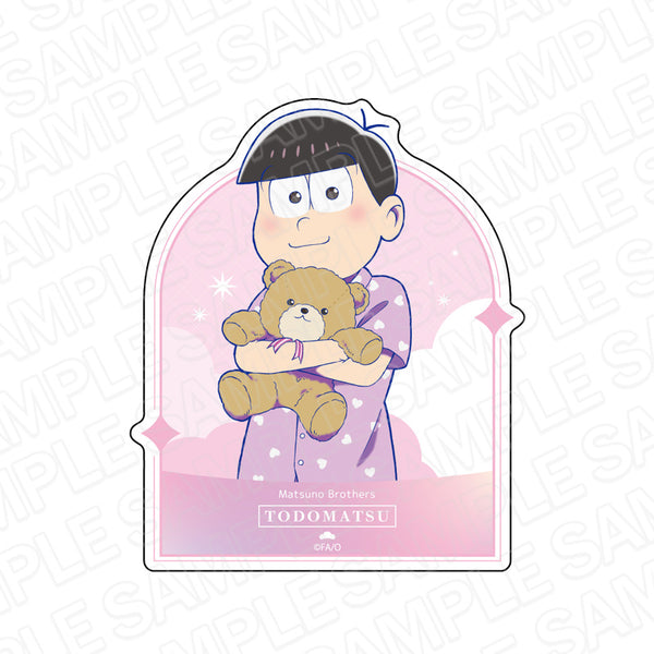 『おそ松さん』ダイカットステッカー トド松 パジャマ ver.