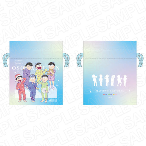 『おそ松さん』巾着 パジャマ ver.