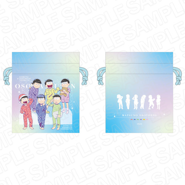 『おそ松さん』巾着 パジャマ ver.