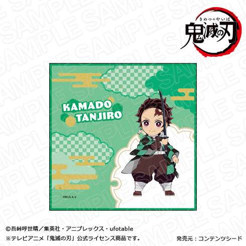 『鬼滅の刃』ミニタオル 竈門炭治郎 みにきゃら ver.