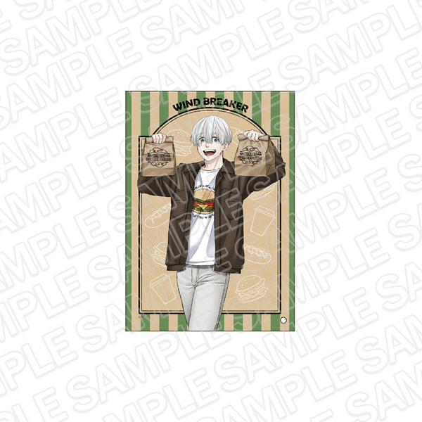 『WIND BREAKER』ミニアクリルアート 梅宮 一 Cafe ver.