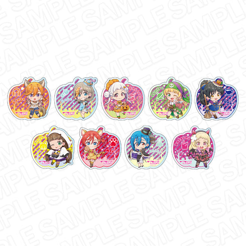 『ラブライブ!スーパースター!!』アクリルバッジ ハロウィン デフォルメ ver セット