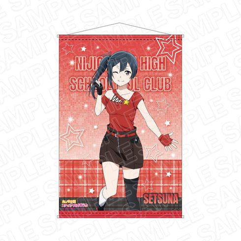 『ラブライブ!虹ヶ咲学園スクールアイドル同好会』B2タペストリー 優木せつ菜 ロックファッション ver