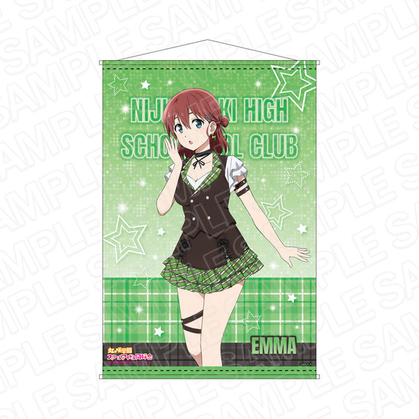 『ラブライブ!虹ヶ咲学園スクールアイドル同好会』B2タペストリー エマ・ヴェルデ ロックファッション ver