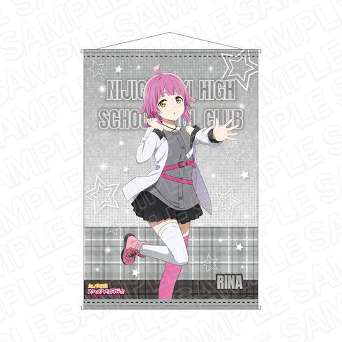 『ラブライブ!虹ヶ咲学園スクールアイドル同好会』B2タペストリー 天王寺璃奈 ロックファッション ver