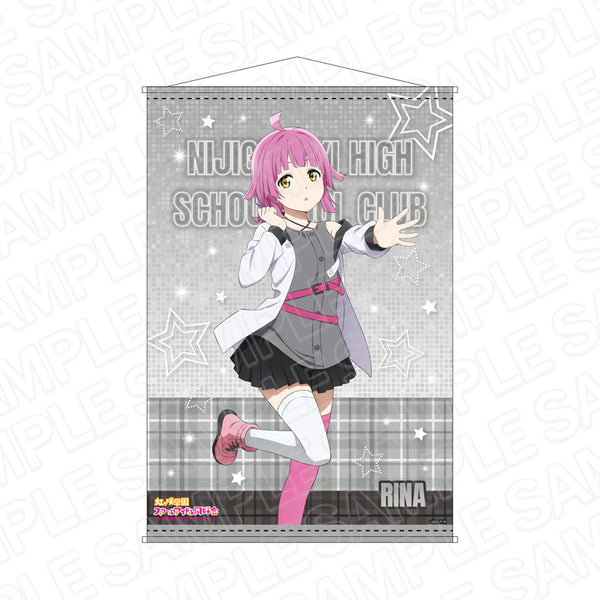 『ラブライブ!虹ヶ咲学園スクールアイドル同好会』B2タペストリー 天王寺璃奈 ロックファッション ver