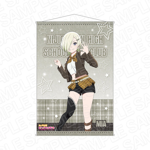 『ラブライブ!虹ヶ咲学園スクールアイドル同好会』B2タペストリー ミア・テイラー ロックファッション ver