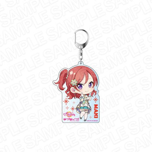 『ラブライブ!スクールアイドルフェスティバル ALL STARS』デカキーホルダー 西木野真姫 Snow Crystal デフォルメ ver