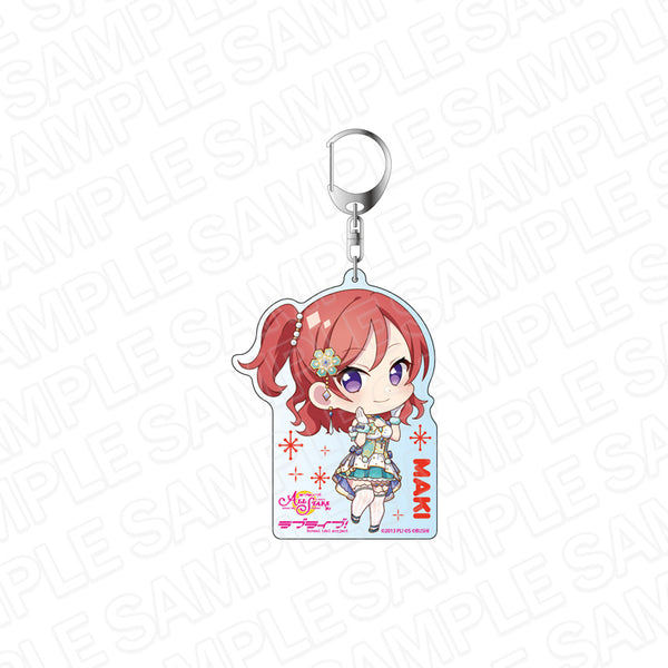 『ラブライブ!スクールアイドルフェスティバル ALL STARS』デカキーホルダー 西木野真姫 Snow Crystal デフォルメ ver