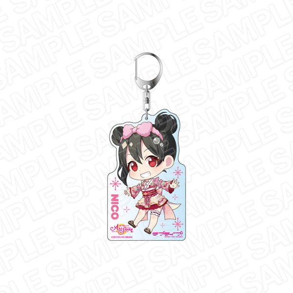 『ラブライブ!スクールアイドルフェスティバル ALL STARS』デカキーホルダー 矢澤にこ 湯けむり天女 デフォルメ ver