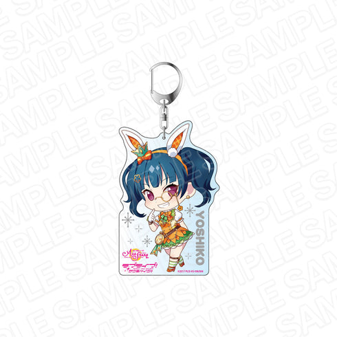 『ラブライブ!スクールアイドルフェスティバル ALL STARS』デカキーホルダー 津島善子 ベジタブル☆ワンダーランド デフォルメ ver