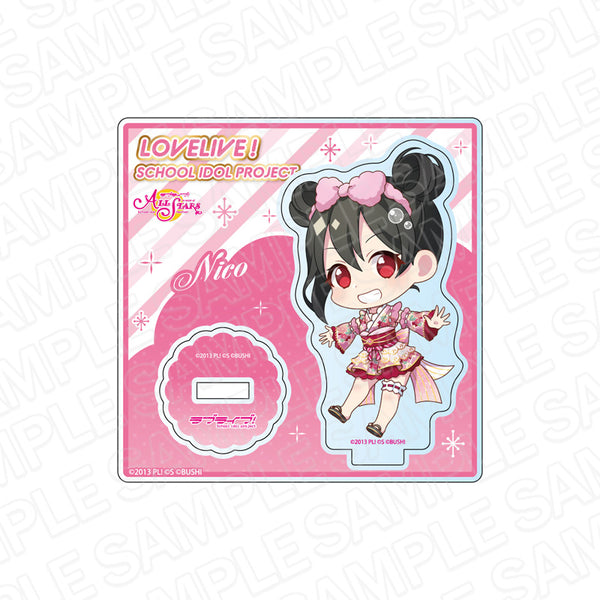 『ラブライブ!スクールアイドルフェスティバル ALL STARS』ミニアクリルスタンド 矢澤にこ 湯けむり天女 デフォルメ ver