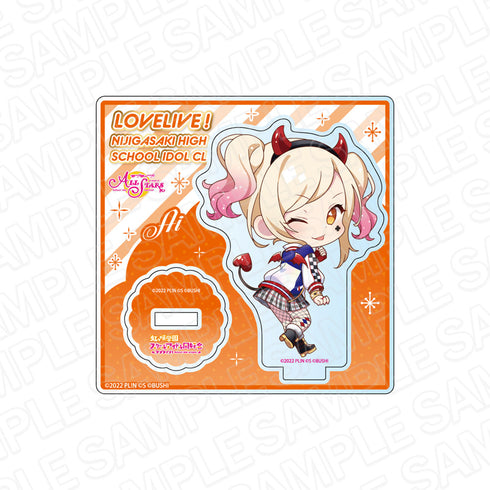 『ラブライブ!スクールアイドルフェスティバル ALL STARS』ミニアクリルスタンド 宮下 愛 ハートビート★スクールガール デフォルメ ver