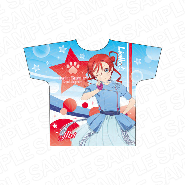 『ラブライブ!スーパースター!!』フルグラフィックTシャツ 米女メイ WE WILL!! ver