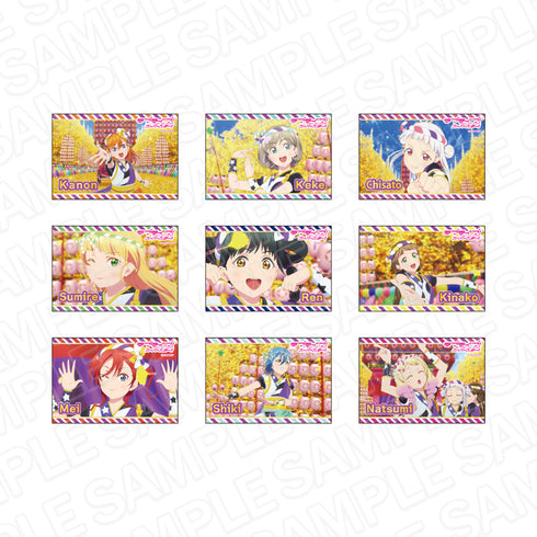 『ラブライブ!スーパースター!!』スクエアカンバッジ Chance Day,Chance Way! ver セット