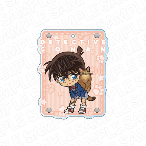 『名探偵コナン』アクリルダイカットパスケース 江戸川コナン デフォルメねこ ver.2
