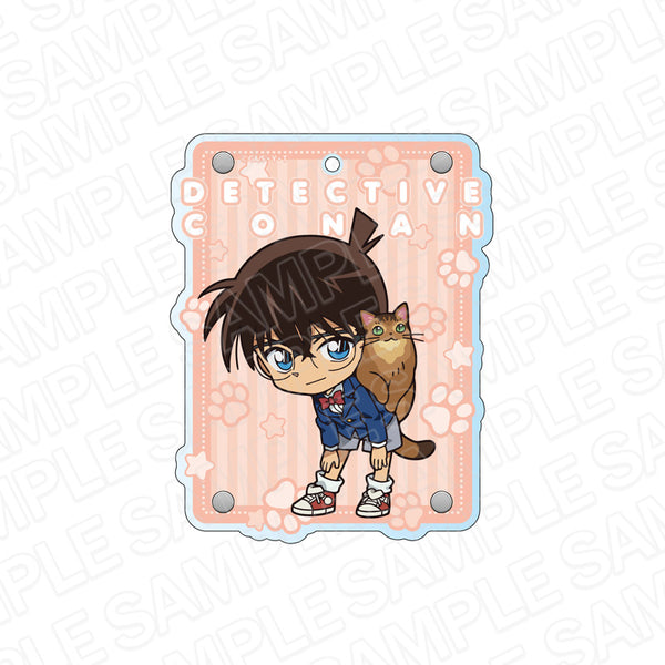 『名探偵コナン』アクリルダイカットパスケース 江戸川コナン デフォルメねこ ver.2