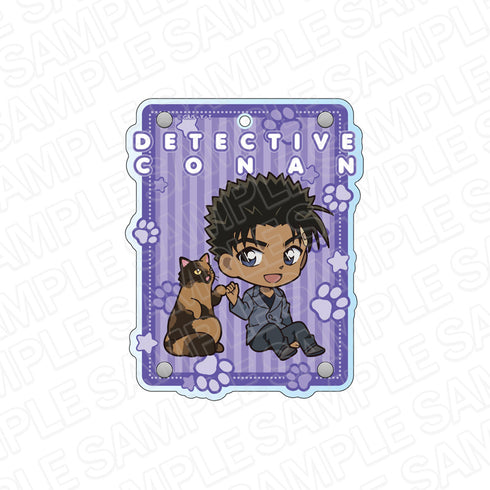 『名探偵コナン』アクリルダイカットパスケース 京極真 デフォルメねこ ver.2