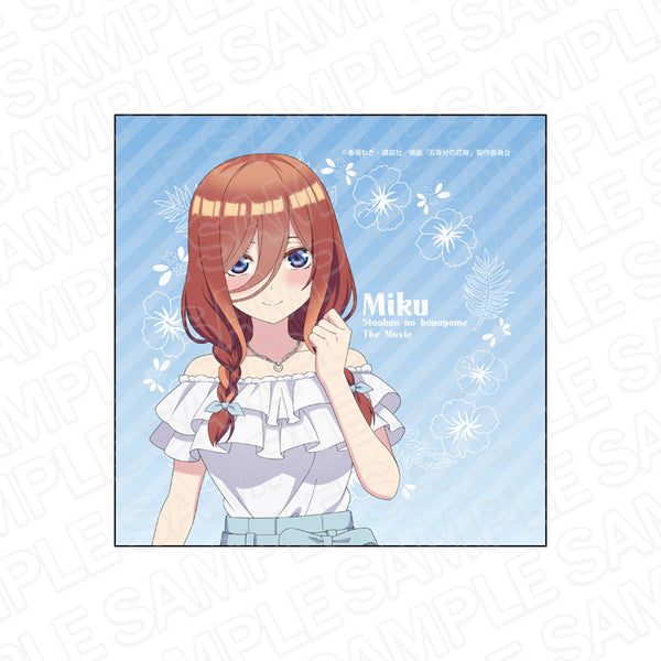 『映画 五等分の花嫁』マイクロファイバー 三玖 SUMMER ver.