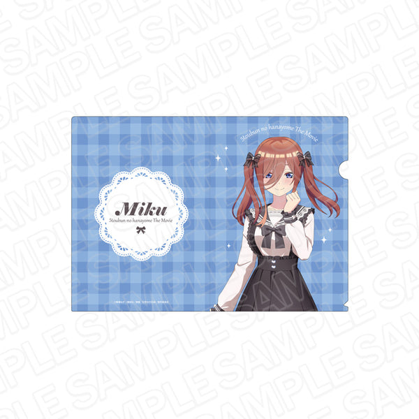 『映画 五等分の花嫁』クリアファイル 三玖 Kawaii ver.