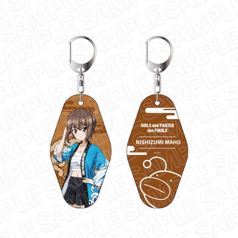 『ガールズ&パンツァー 最終章』両面キーホルダー 西住 まほ お祭り ver.